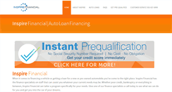 Desktop Screenshot of inspire-financial.com